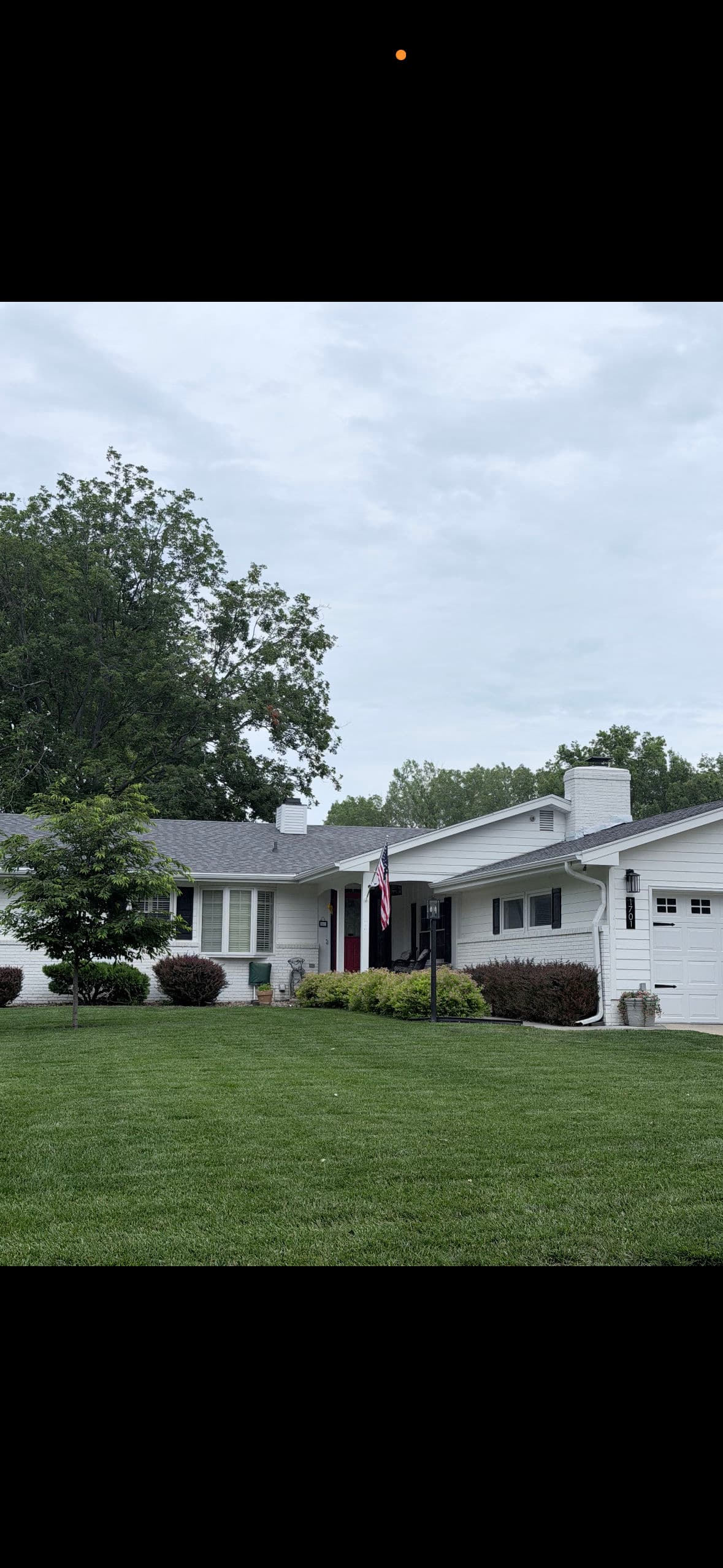 Gallery photos for New Roof, Gutters, and Chimney Siding on This Ranch Home: Image #2