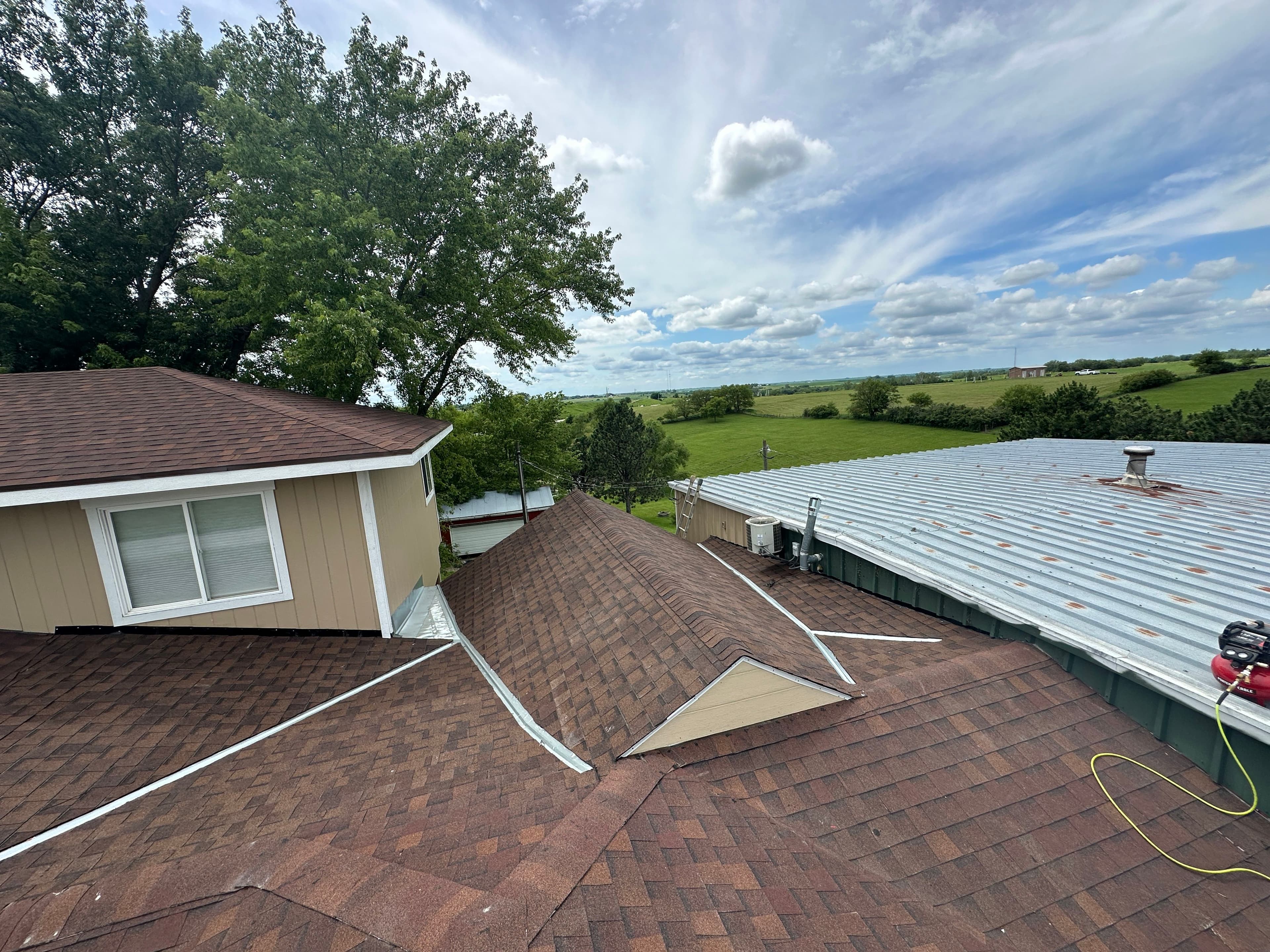 Project Home Addition Roofing That Ties Into the Existing Structure image
