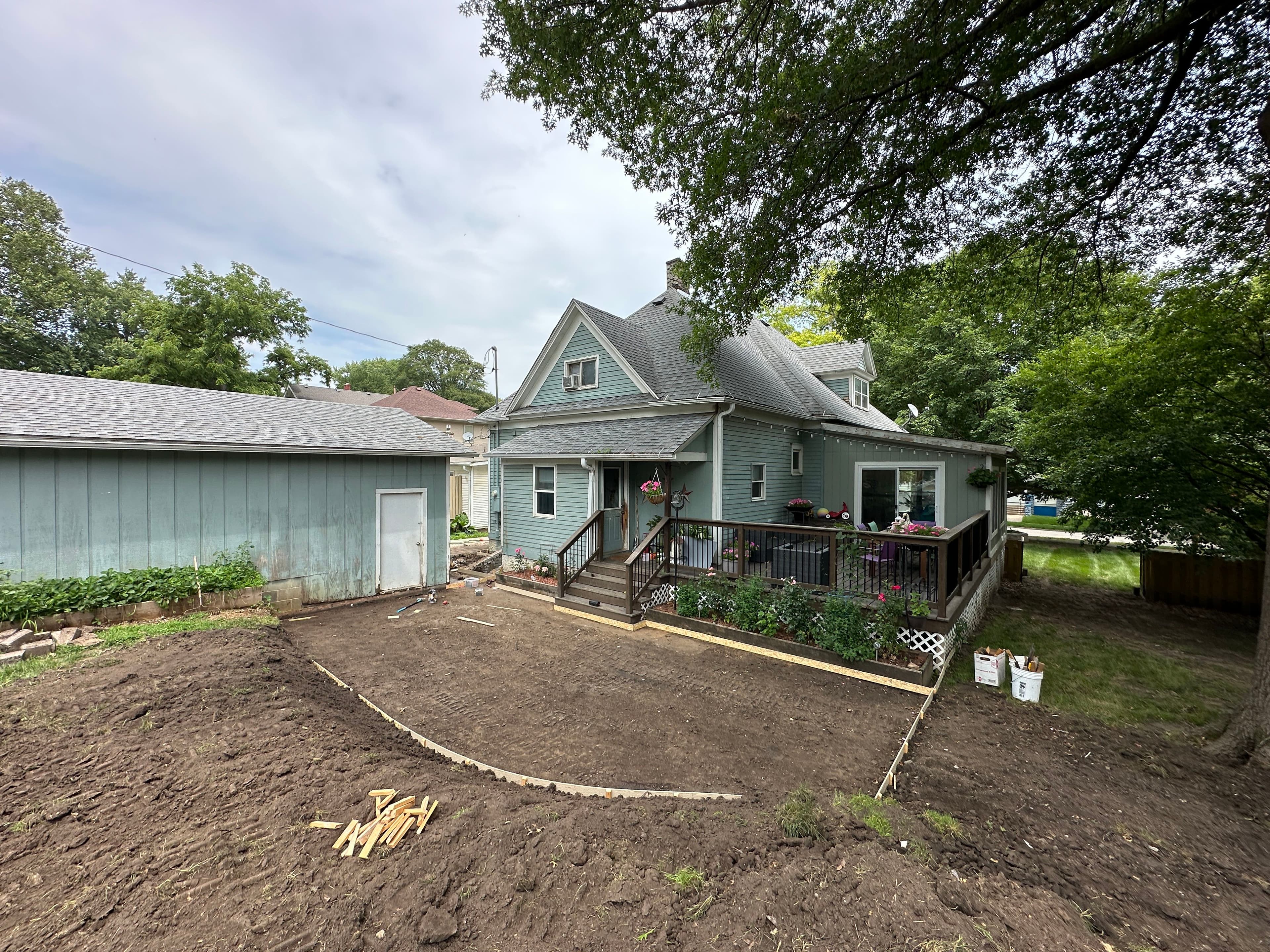 Project Backyard Renovation In Progress - New Patio Taking Shape image