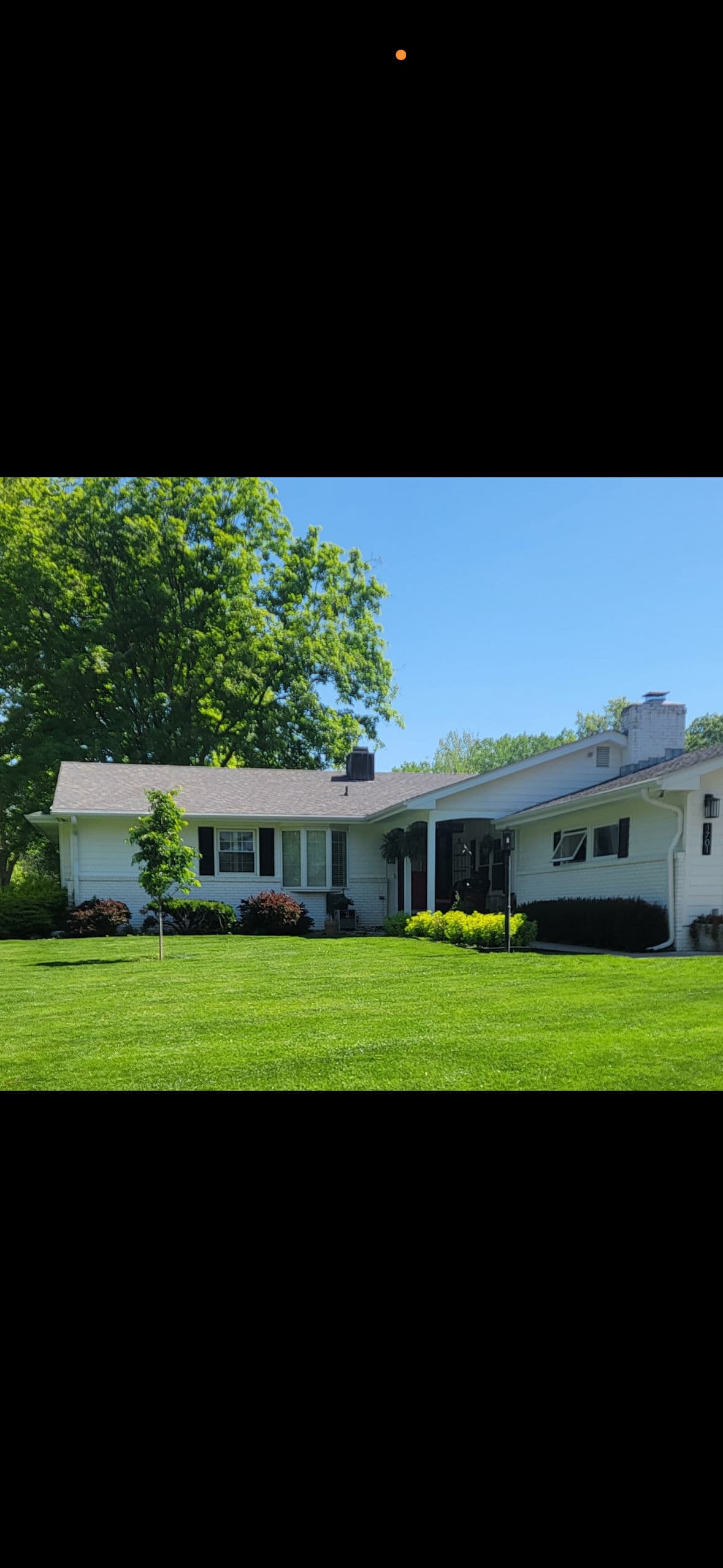 Gallery photos for New Roof, Gutters, and Chimney Siding on This Ranch Home: Image #1