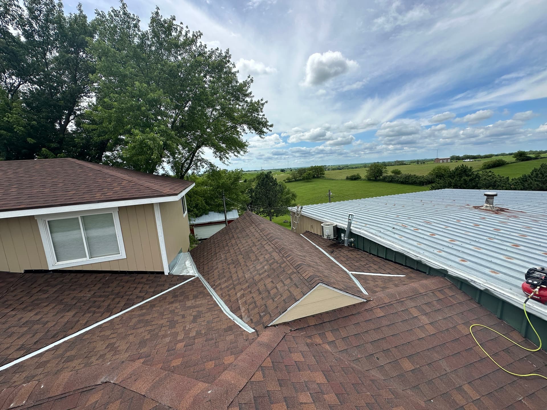 Home Addition Roofing That Ties Into the Existing Structure image